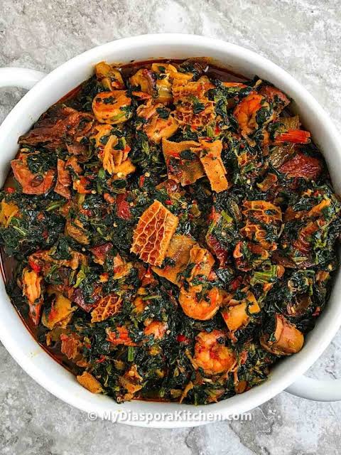 Vegetable Soup (Efo Riro)